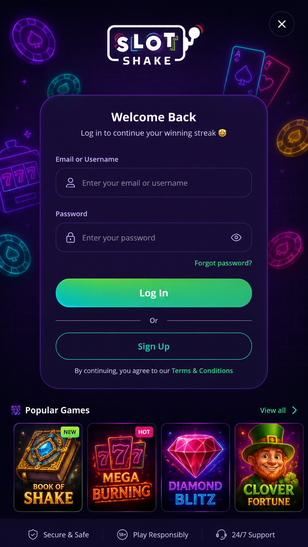 slotshake casino Gameplay