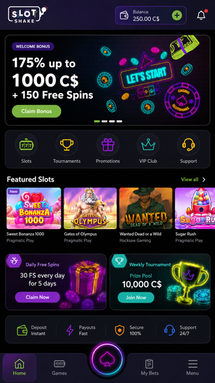 slotshake casino Gameplay